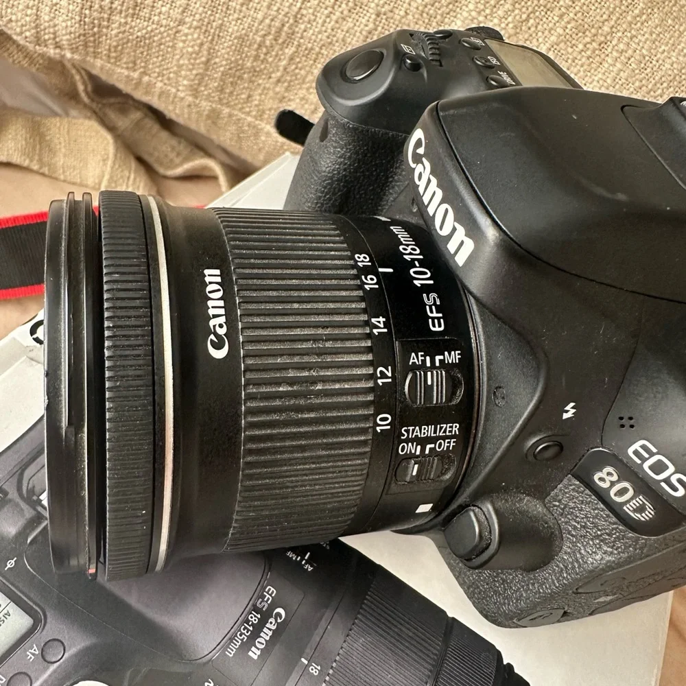 Canon Black Digital Camera Professional DSLR